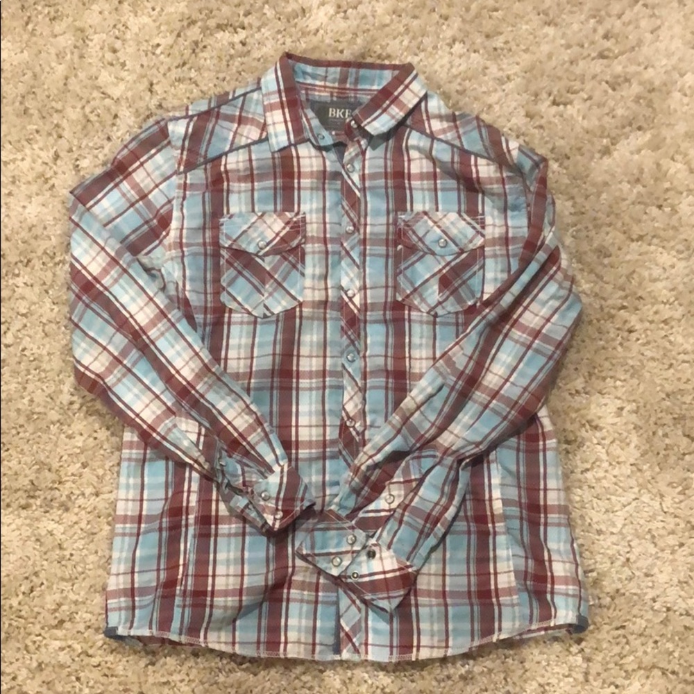 Men’s XL Buckle button up